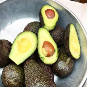 avocados for the dressing